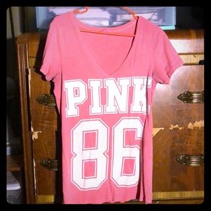 PINK v neck